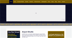 Desktop Screenshot of lafayettelimo.com